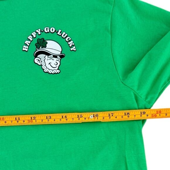Way To Celebrate Boys Kids Short Sleeve Green St. Patrick’s Day Tee. 14-16 Husky - Picture 6 of 9